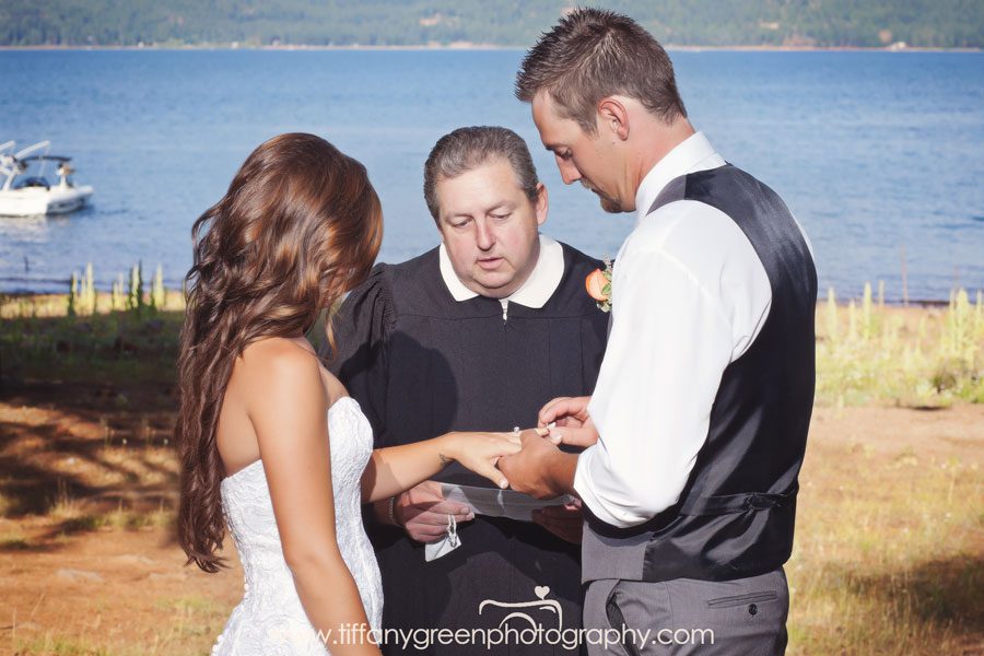 Wedding Ceremony on the Lake
