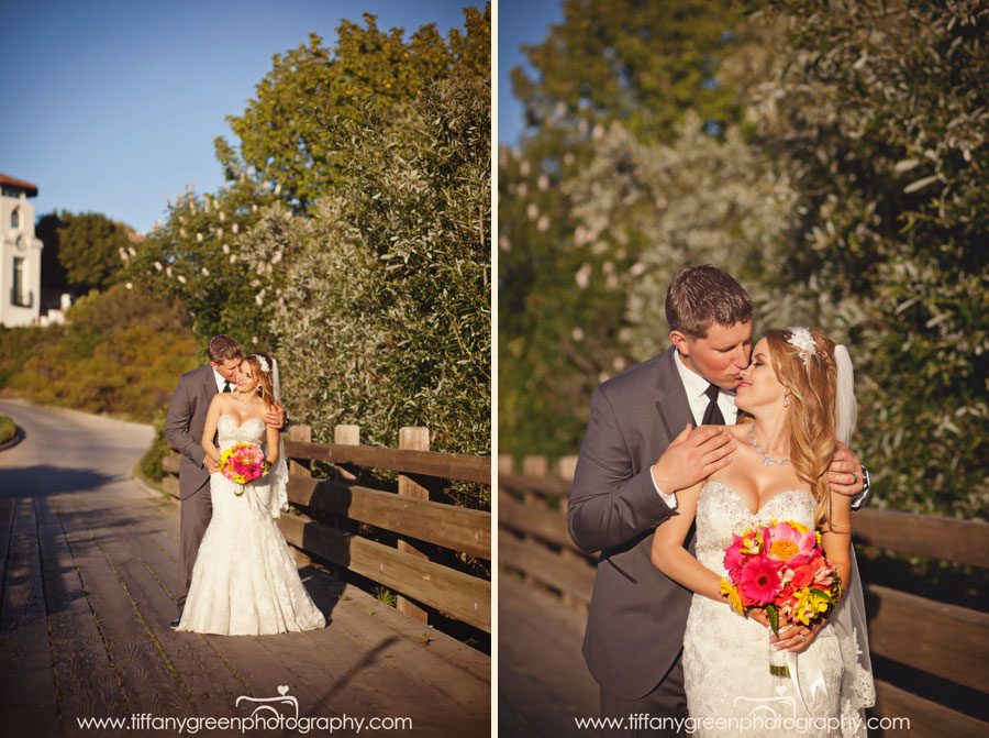 Bride and Groom Pictures at Bridges