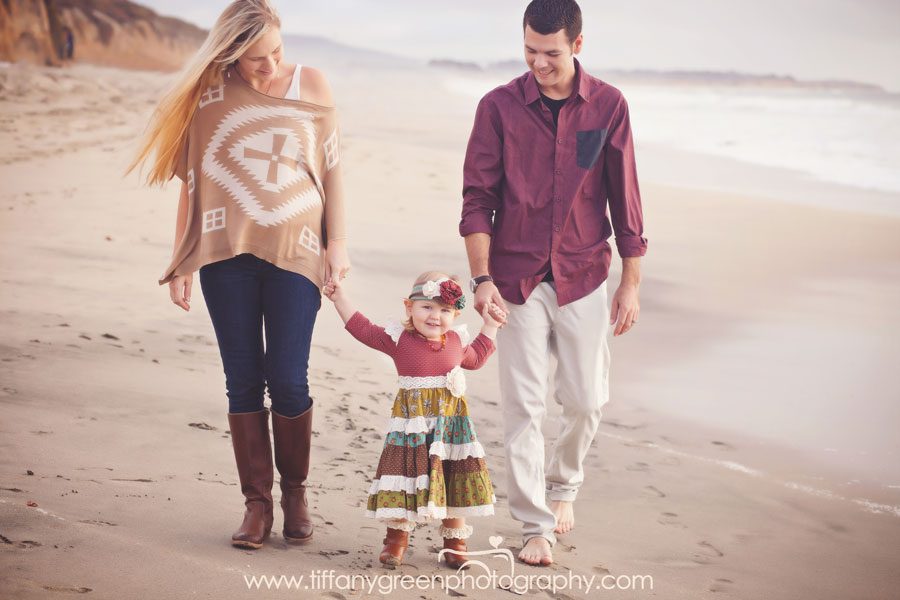 Family Portraits at the Beach
