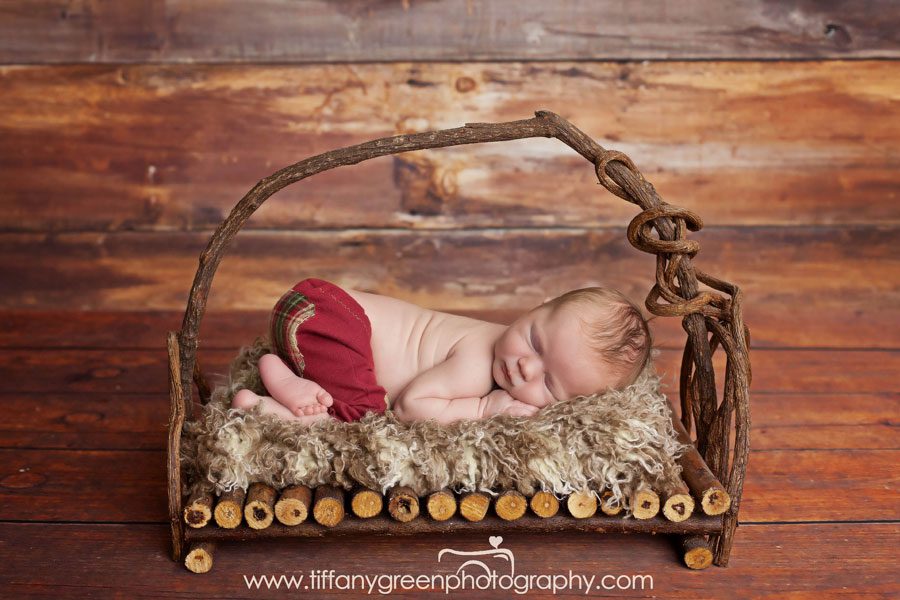 Newborn Photography Cabin Style