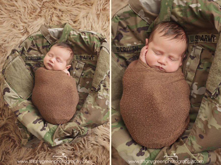 Newborn Military Photos